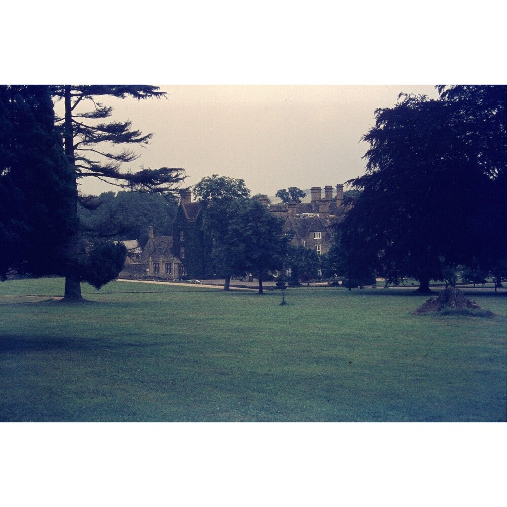 1980s 35mm Slide England Pics, Billesley Manor - Warwickshire, England